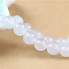 Pedras naturais de 8 mm contas soltas para jóias DIY Fazendo uma pedra preciosa de pedra preciosa Cristão Redonda Cura AGATE/MULTICOLOR DIY Bracelet Acessórios feitos à mão