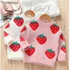 Down Coat Autumn Winter Baby Boys Sweater Children knitted Clothes Kids Pullover Jumper Toddler European American Style Boy girls Sweater 221019