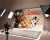 Party Decoration Milsleep Background Merry Chirstmas Snowman Christmas Deer Santa Claus Moon Backdrop Po Decorations Festival Backdrops