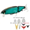 Esche esche snodate 135MM 165mm Swimbait Fishing Lure Hard Body Floating Bass Pike Big Tackle Wobblers per predator 221019