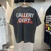 Hoodies-Shirts Herrenmode-T-Shirt Galleryys Deptt Hole Old Corona T-Shirt Virus Flash Powder High Street Trend Hip Hop Kurzarm T-Shirt Männer E24K