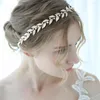 Headpieces Minimalist Wedding Bridal Hair Ornament Vintage Leaves Vine Decorative Pearls Headwear For Graceful Girl Or Women