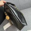 Women Genuine Leather Shoulder Shopping Bag Ladies Large Capacity Chain Bucket Tote Luxury Brand Purses And Handbags 2311