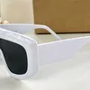 Modemarke Designer-Sonnenbrille 1016F Sonnenbrille Männer und Frauen übergroße Maskenbrille mutiges und einzigartiges Design Superqualitätsbrille 1016 mit Originalverpackung