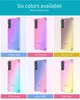 Für Samsung S23 Soft Cases Rinbow Clear Gradient Transparent TPU Protective Back Cover Galaxy S22 Plus 5G S21 S30 Ultra S20 FE S10 S9 S8 Plus