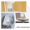 Storage Bags Shoebag Shoes Organizer Pouch Case Drawstring Luggageproof Portable Sneaker Carrying Clear Zippered Holder