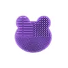 Make Up Brush Mustunction Makeup Cleaner Beauty Powder Remover Dry and Wet Cleaning Silicone Sponge Tool 0311