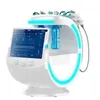 2022 Dernier équipement de beauté 7 en 1 Smart Ice Blue Hydra Facial Machine Bulle d'oxygène Hydrodermabrasion Équipements de salon de beauté Soins de la peau