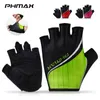 Cycling Gloves PHMAX Half Finger Shock-Absorbing MTB Anti-sweat Breathable Road Bicycle Bike Equipment T221019