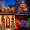 Luce da giardino impermeabile da esterno 10M -100M LED Solar String Decor Holiday Patio Landscape Wedding Party Christmas Prato lampade