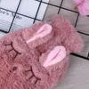 Sundries Reusable Winter Warm Heat Hand Warmer PVC Stress Pain Relief Therapy Hot Water Bottle Bag with Knitted Soft Rabbit Cozy Cover RRE15252