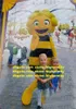 Maya The Bees Bee Honeybee Mascot Traje Adulto Personagem de Desenho Animado Terno Comemorar Souvenir Jardim Fantasia zx750