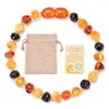 Strand High Quality Natural Amber Baby Bracelet Infant Children DIY Irregular Jewelry Handmade Wristband Gift