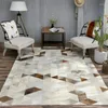 Mattor europeisk stil lyxig geometrisk vardagsrum sovrum bordet stora mattor hand s￶mda mattor
