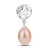 Pendanthalsband 925 Sterling Silver Pearl Women Zawieszki Fashion Jewelry Plata f￶r smycken Wholesales GND0635