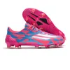 Мужские футбольные бутсы FG Cleats Футбольные бутсы уличная обувь Scarpe da Calcio Дышащие кроссовки белые