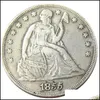 Inne świąteczne zapasy imprezowe Dollar Dollar Dies Monety US Sier Plated Copy Factory Metal 18501859 Manufacturing Liberty Cena Dhe8l