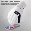Ski Gloves Thermal For Winter Double-Sided Waterproof Screen Touch Cold Weather Men And Women L221017