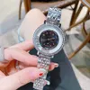 Luxuy Diamond Womens Watches Top Band Stainless Steel Band 32mm Lady Watch Cystal WistWatches Fo Women Bithday's Day Chistmas Gift Elojes