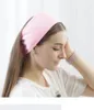 Adjustable Makeup Headband Beanie Wash Face Hair Holder Soft Toweling Facial Hairband Bath SPA Accessories for Women t1020