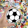 Pack of 100Pcs Ball Stickers Football Bastetball Baseball Softball Volleyball For Skateboard Luggage Laptop Notebook Helmet Water Bottle Phone Car decals