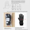 Gants de ski cyclisme écran tactile chauffe-mains imperméable à l'eau polaire épaissie hommes femmes pour l'équitation en plein air randonnée course à pied L221017