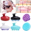 Mini peigne de Massage du cuir chevelu en Silicone, brosses à cheveux magiques, peignes doux, brosse à shampoing, masseur de tête, soins de santé