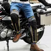 Hydroofowe nogi pancerza motocyklowe osłona na pół nogi rękawie wiatroodporne podgrzewacze regulowane chodniki ochronne dla kobiet mężczyzn