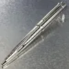 Metal Famous Silver Checkered Ballpoint Pen Without Red Wood Box Writing Supplier Business Office & School