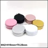 Verpackungsflaschen Einfarbige Boxen Kleine Mini Schöne Organizer Tragbare DIY Frau Mann Kompakte 15 ml Kosmetikfaden Fall Mode Suppl Dhifw