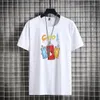 남자 T 셔츠 여름 남자 TSHIRT 짧은 소매 UNSEX COTTON TIRT 티셔츠 만화 티 플러스 크기 9XL 8XL 10XL 오버 크기 68 70