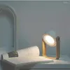 Gece Işıkları Yaratıcı Katlanabilir LED Okuma Lambası Taşınabilir Fenersei USB Şarj Çocuklar Çocuklar Hediye Yatak Odası