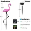 Kreative Led Solar Garten Licht Outdoor Flamingo Form Nacht Wasserdichte Rasen Landschaft Lampe Für Haus Hof Terrasse Dekoration