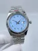 Heren kijkt naar AAA Automatic Movement Mechanical Watch roestvrijstalen kast met saffier kristalontwerper luxe polshorloge ijs out321529