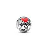 925 Silver Pendant Charm Armbands Pärlor Fit Pandora Style Armband Lovers Halloween Gift