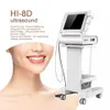 8D Hifu Face Tightening Skin Rejuvenation Machine 40000 Shots 12 Lines Facial Lifting Anti-wrinkle Equipment Korean V-max Hi-8D Hifu Device Wrinkle Removal