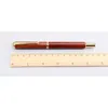 Solid Wood Red Balck Roller Penns School Office Promotion Custom Personlig tryck Laserlogo Metal Kvinnor Skriv verktyg