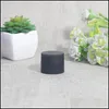 F￶rpackningsflaskor 3G 5G 10G 15G 30G 50G 80g Frosted Black Cream Pot Cosmetic Container Plastflaskan Makeup Ansiktsbeh￥llare 424 J2 Drop D DHPVS