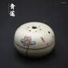 Doftlampor keramiska b￤rbara r￶kelsebr￤nnare mini sk￥l antik r￶k zen quemador de incienso meditation dekoration zy50xl