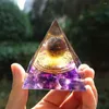 Декоративные фигурки натуральный камень оргонит -пирамида кристаллы кристаллы органы энергии заживление