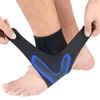 Erkek çorap 1 adet spor ayak bileği destek elastik yüksek koruyucu erkek ekipman güvenlik çalıştıran basketbol brace pedler