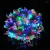 Strings 8 Modes Christmas Lights 100/200 LED String Fairy Light Battery Operated For Wedding Party Holiday Decor