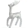 Christmas Decorations Wrought Iron Elk Bar Shopping Mall Chrismas Venue Decoration 75cm Party Supplies Gift Ornaments