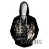 Erkek Hoodies Moda 3D Baskı Marduk Band Fermuar Zip Up kapüşonlu eşofman üstü Harajuku Hoodie Hip Hop Z02