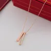 Designer Luxus Halskette Gold Halskette Designer Schmuck Naturschutz Weihnachtsgeschenk Herren Frau Diamant Liebe Anh￤nger Halsketten