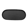 Plates Oval Tray Baking Plate Dining Dessert Snack Fruit Cake Steak Kitchen Buffet 29 13 2cm