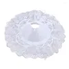 Headpieces 22cm DIY Wedding Bridal Bouquet Holder Crochet Hollow Out Scalloped Lace Holding