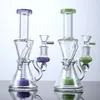 RECYCLER KLEIN GARAHAS DOUSTENHEIRO PERC PERCOLATOR LEITE VERDE ACESSÓRIOS DE FUMO PURPO DAB DAB RILIGADAS DE ÓLEO BONGS DE ÁGUA COM TACK XL2062