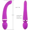 Sex Toy Massager Man Nuo Dual Head Vibrator Toys For Women AV Wand Vagina Massager Clitoris Stimulation G-spot kraftfull sexprodukt