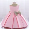 Sukienki dziewczyny letnia ceremonia 1st Sukienka urodzinowa na dziewczynę ubrania frezowanie ślub księżniczka suknia balowa impreza niemowlęta 298p